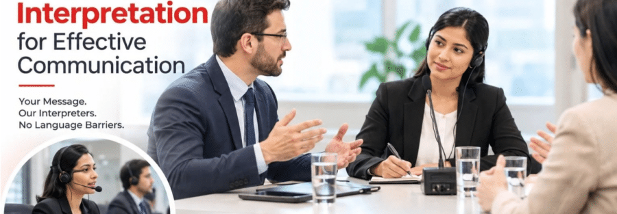 Consecutive interpretation service for effective multilingual communication