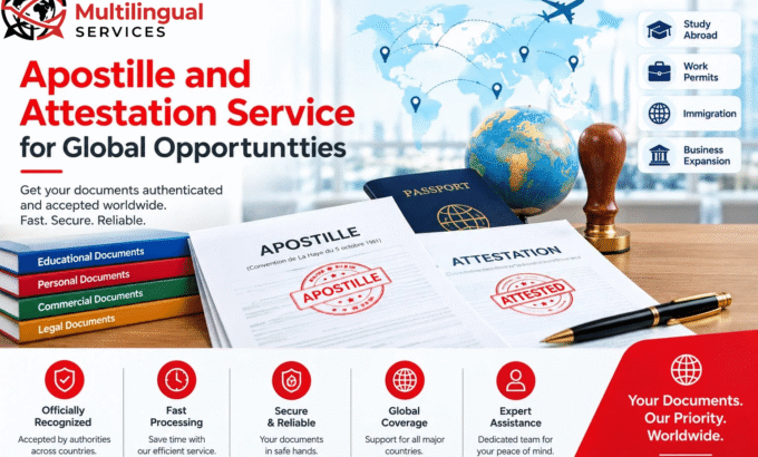 Apostille and Attestation Service Apostille and attestation service for global document authentication