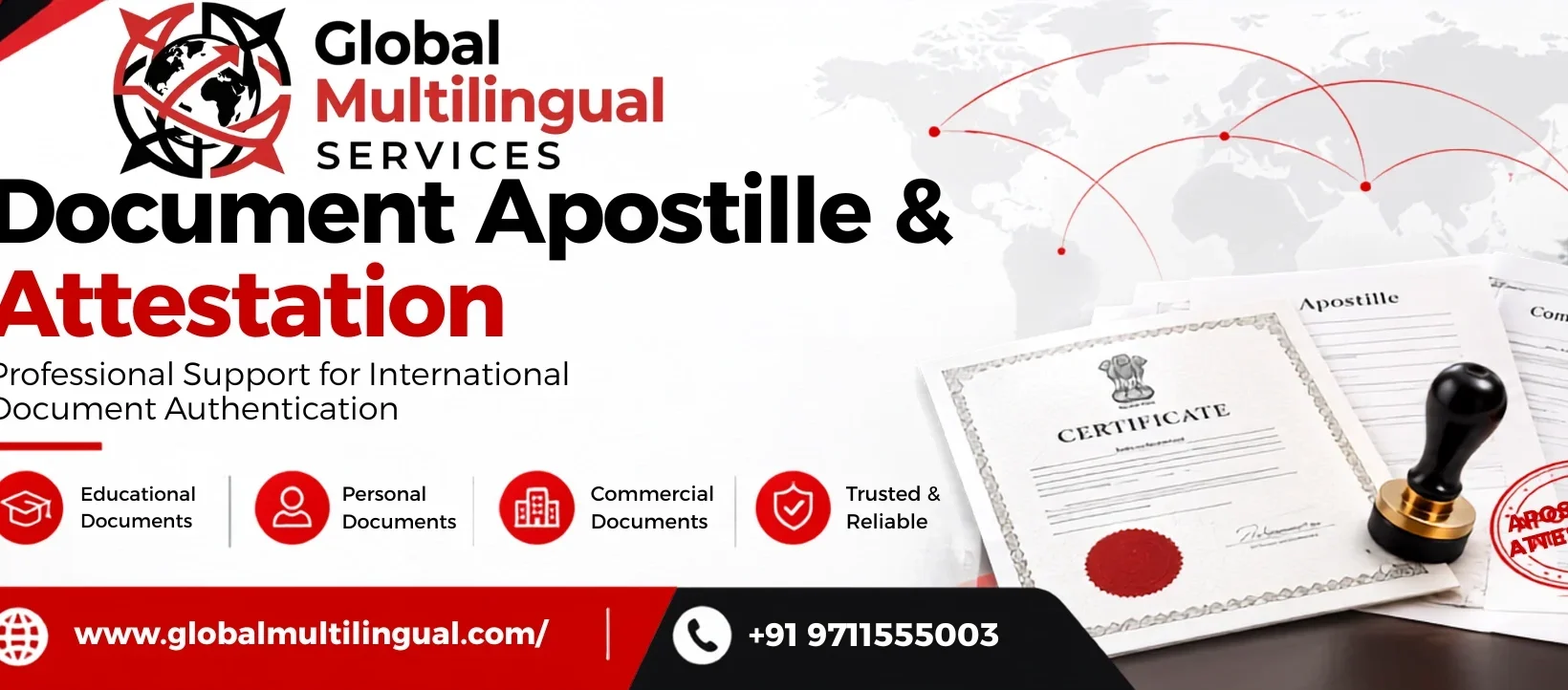 Attestation apostile in delhi