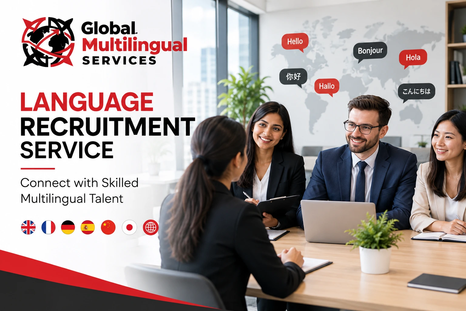 language recuritment service