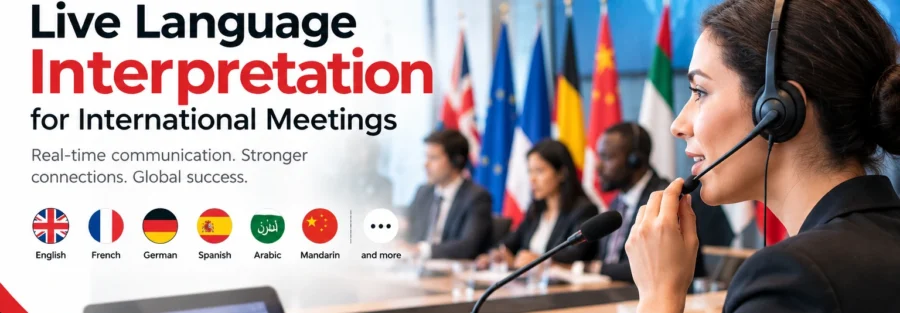 live language interpretation