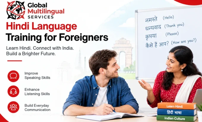 Hindi Language Training for foreigners