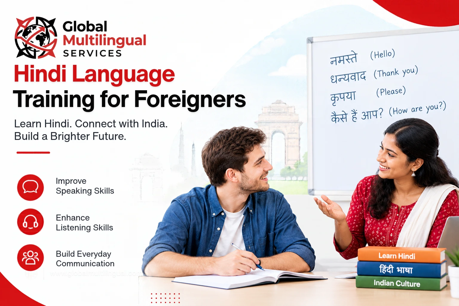 Hindi Language Training for foreigners