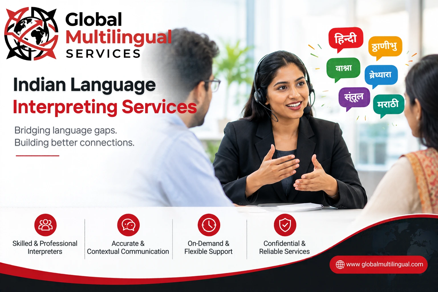 Indian Language Interpretation Services.